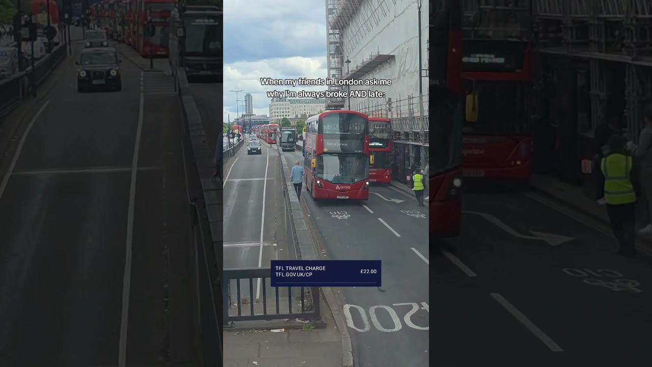 BROKE and LATE in London #transportforlondon