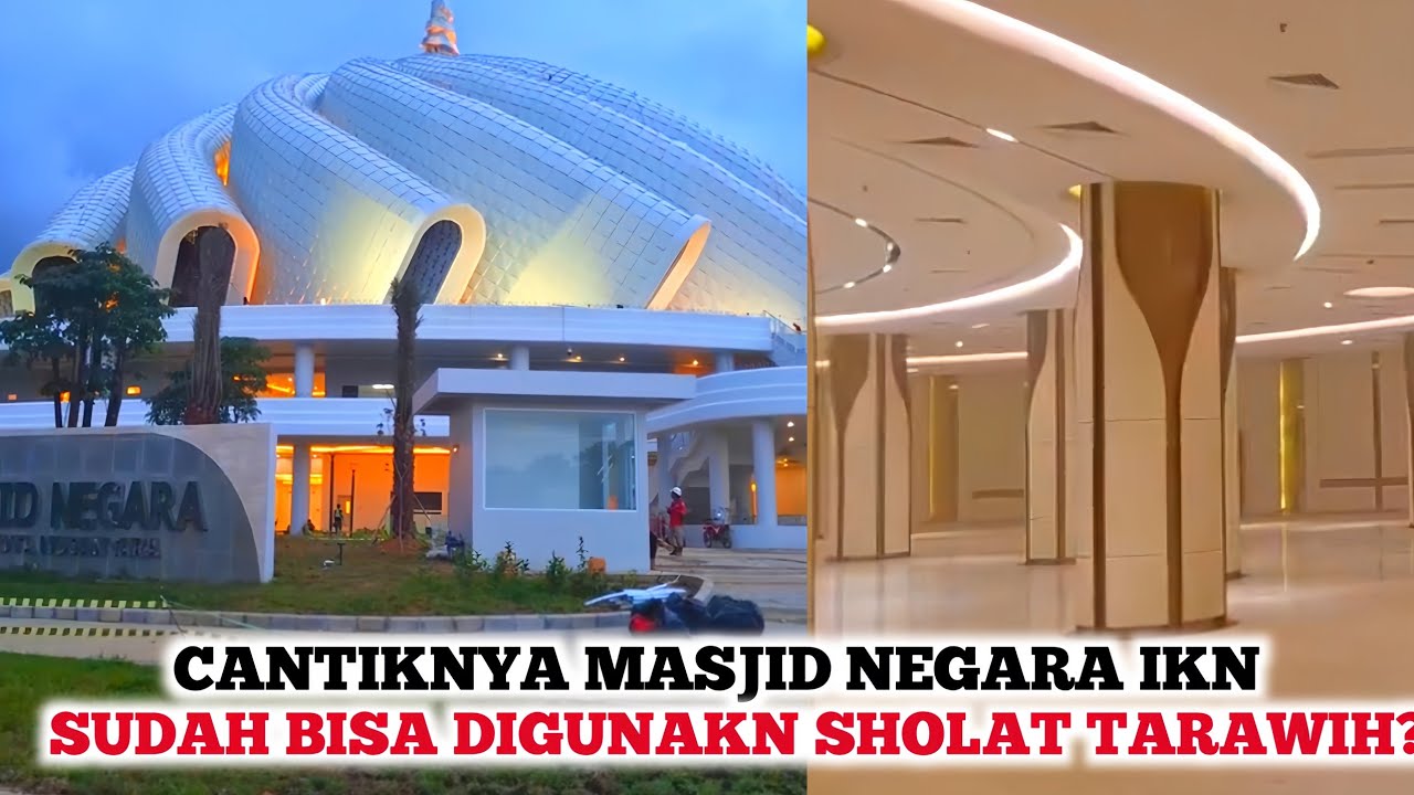 IKN SEMAKIN JOS❗️Indah Sekali Masjid Negara IKN dan Basilika IKN Sedikit Lagi Hampir Rampung