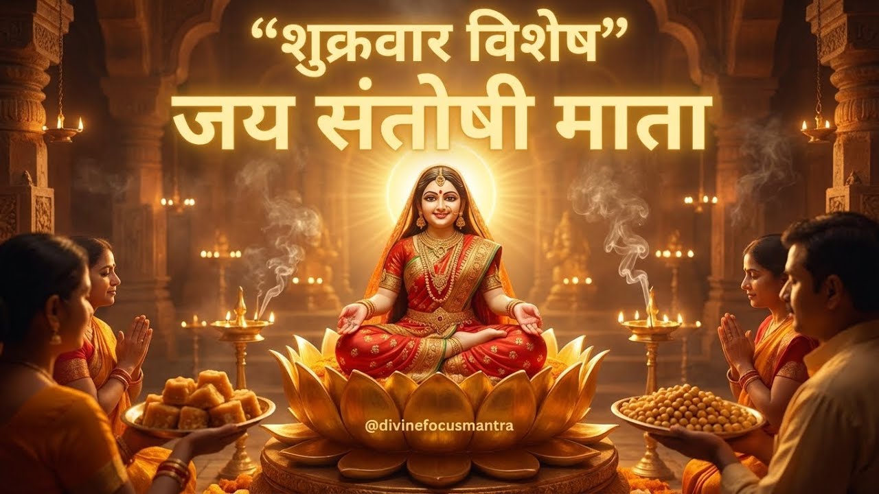 Shri Santoshi Mata Aarti | शुक्रवार विशेष | Jai Santoshi Mata | Friday Devotional Aarti