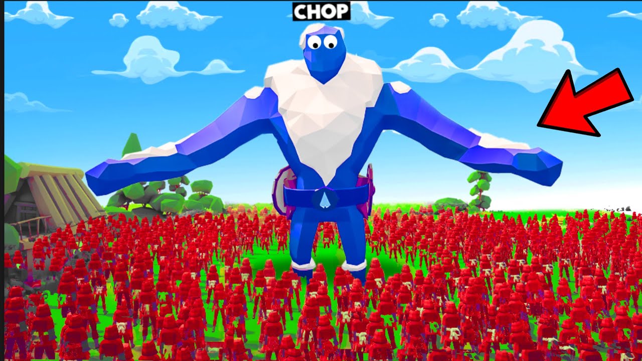 CHOP BECAME SUPER POWERFUL TO DEFEAT ME IN TABS