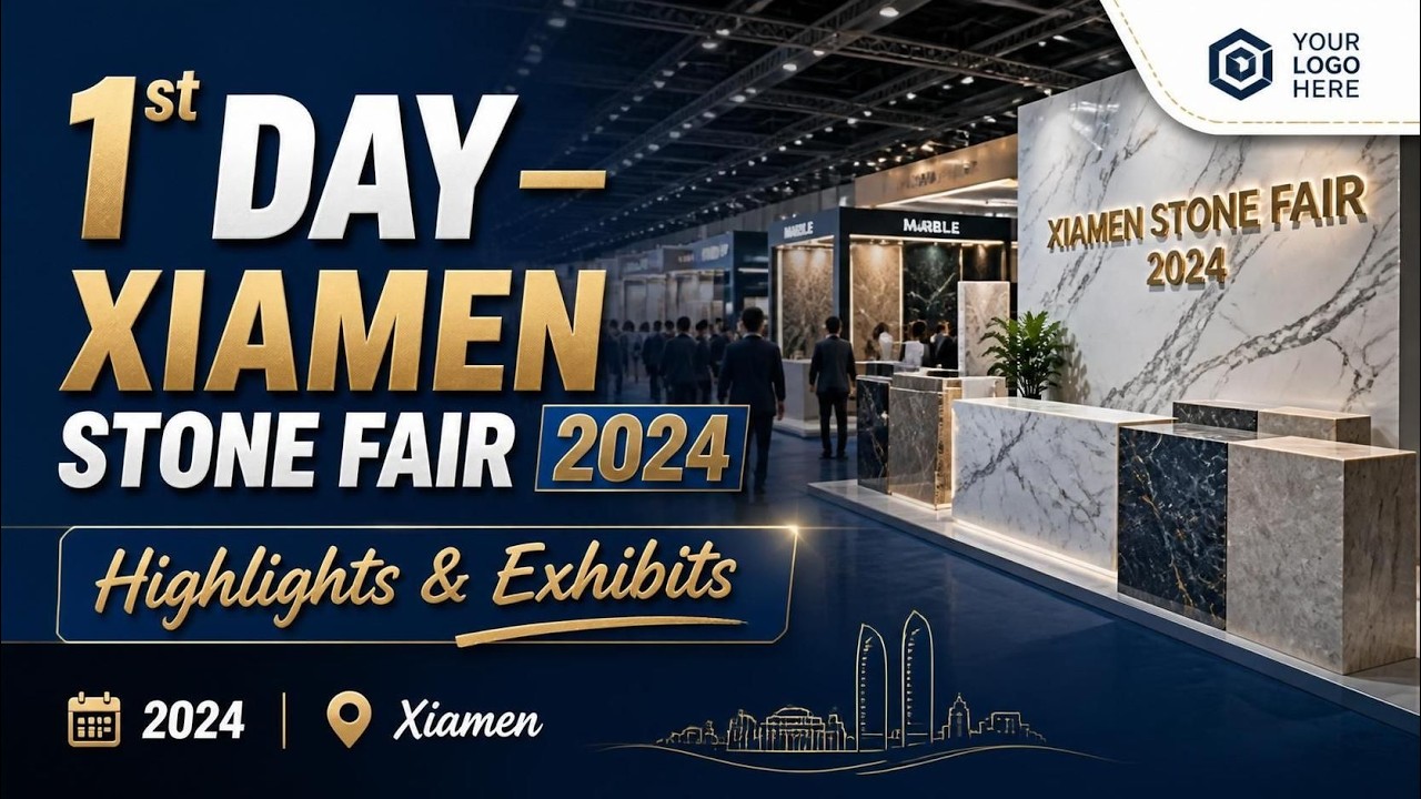 The 1st DAY of XIAMEN Stone FAIR 2024 (English Vlog)