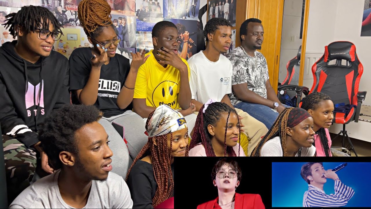 Africans show their friends (newbies) [방탄소년단/BTS]J-Hope Just Dance +  RM Trivia 承 : Love (stage mix)