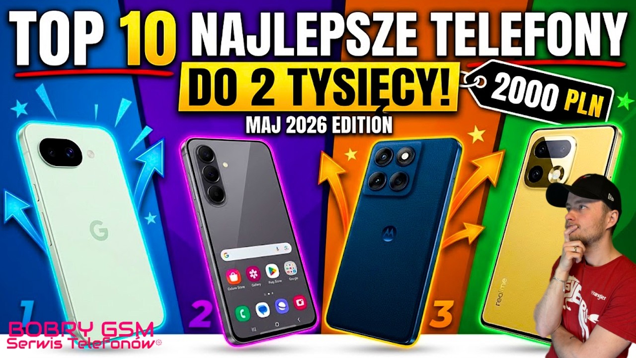 TOP 10 telefon&oacute;w do 2 tysięcy - okiem SERWISANTA