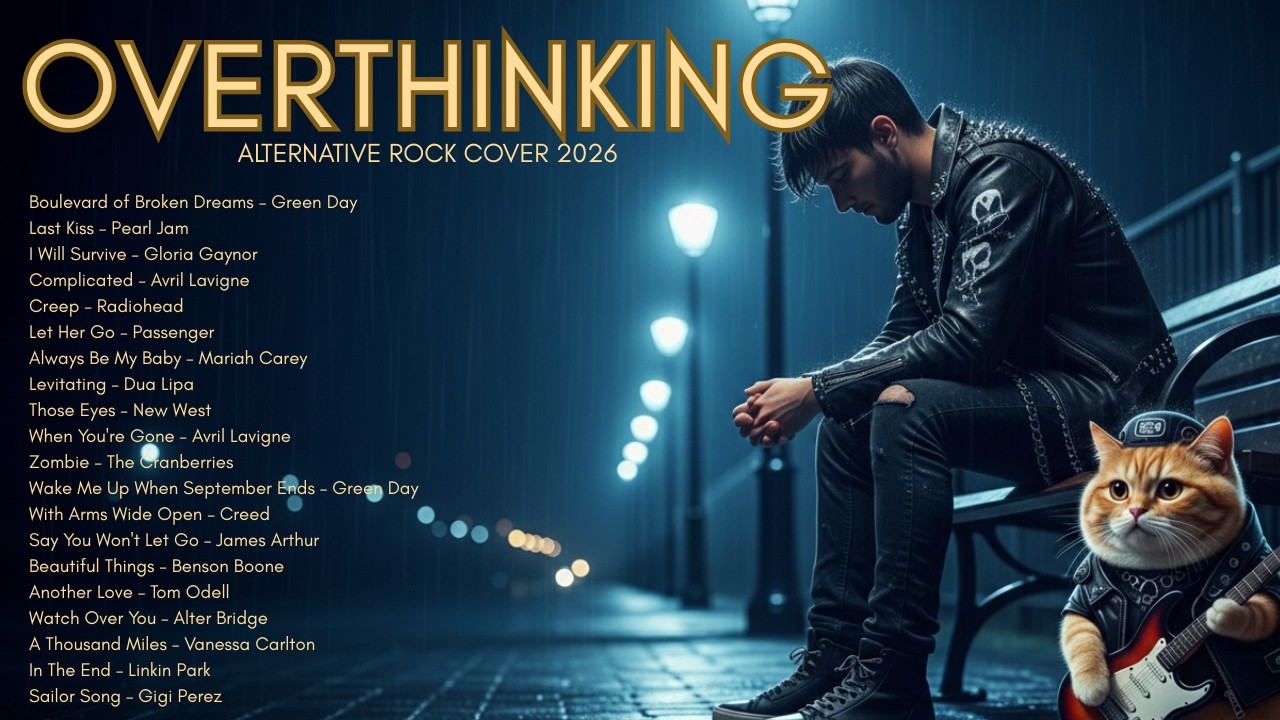 Sad Songs for Overthinking 💭 | Rock Alternative Covers of Popular English Songs