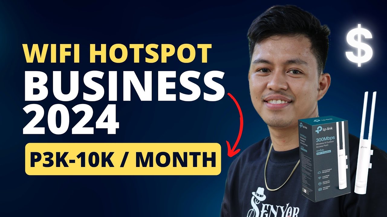 NO NEED VENDO MACHINE | PINAKA MURA PISO WIFI BUSINESS 2024 | WIFI HOTSPOT BUSINESS 2024