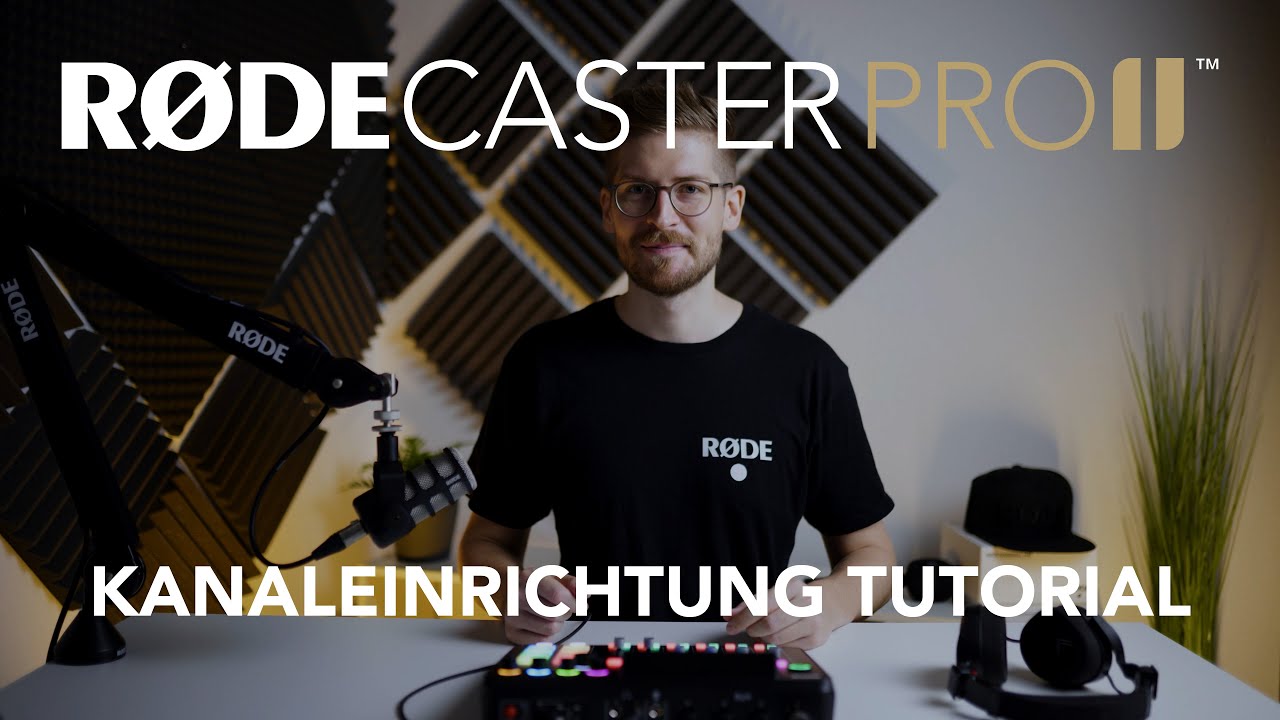 R&Oslash;DECaster Pro II &ndash; Kanaleinrichtung Tutorial