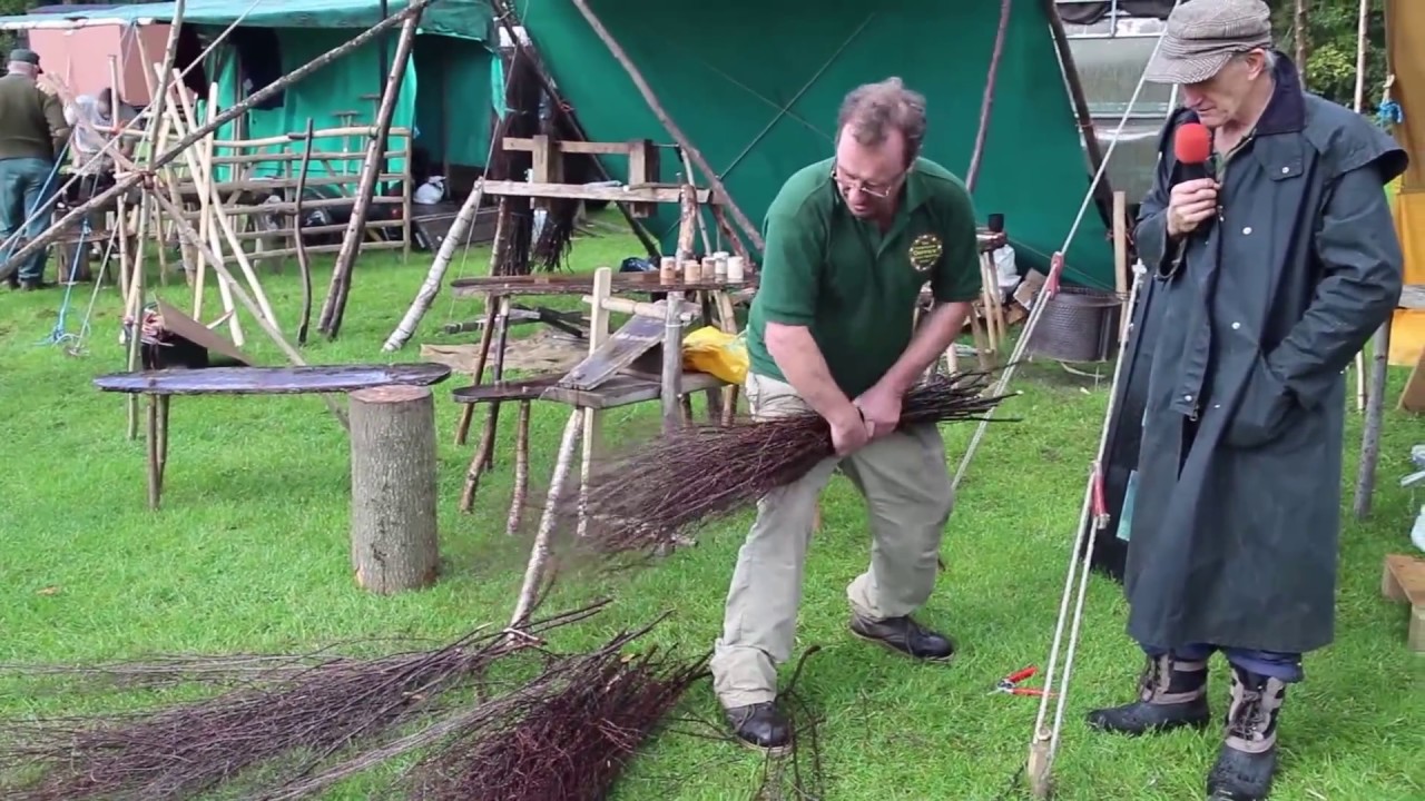 Making Besom Brooms