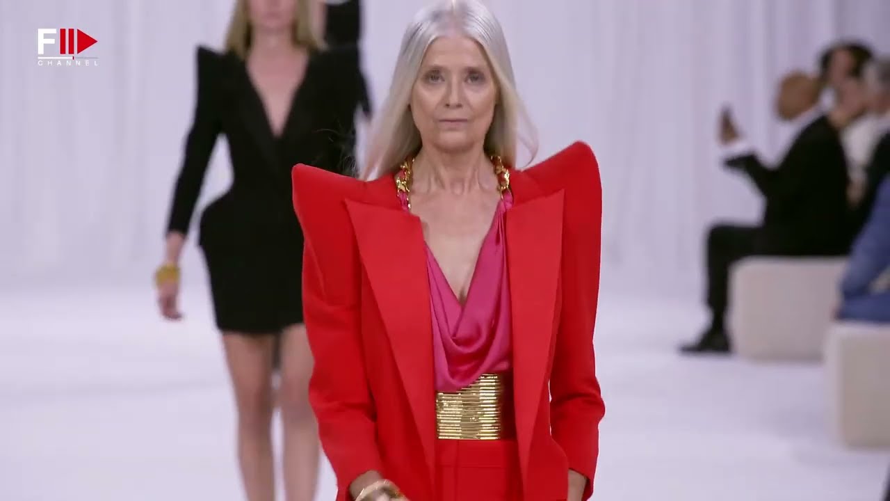 BALMAIN Best Looks Spring 2025 Paris - Fashion Channel