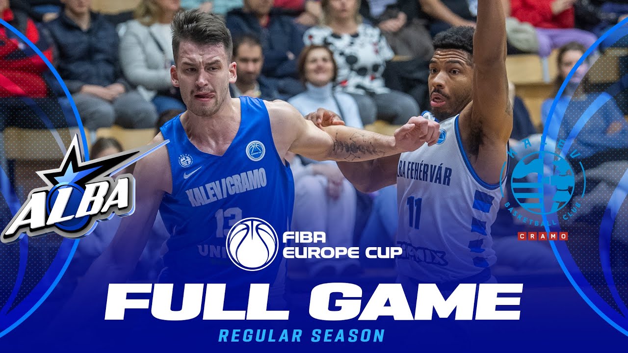 Alba Fehervar v BC Kalev/Cramo | Full Basketball Game | FIBA Europe Cup 2024-25