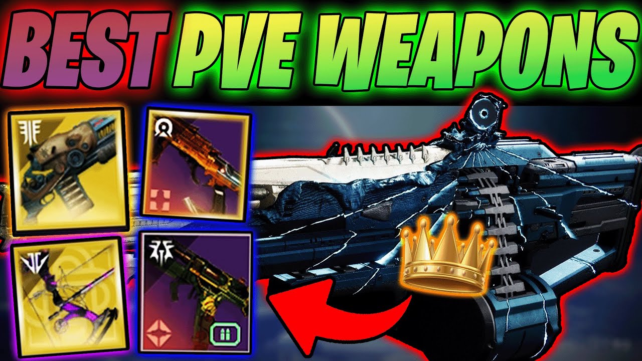 The TOP 10 PVE WEAPONS RIGHT NOW And How To Get Them (Most Popular PVE weapons Tierlist 2025)