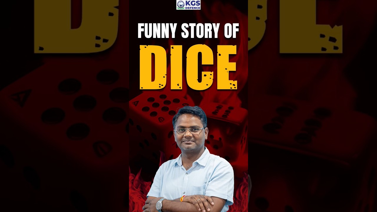 Dice Discovered by ? || Defence Exam || History by Amarendra Sir #history #kgs #dice #ytshorts