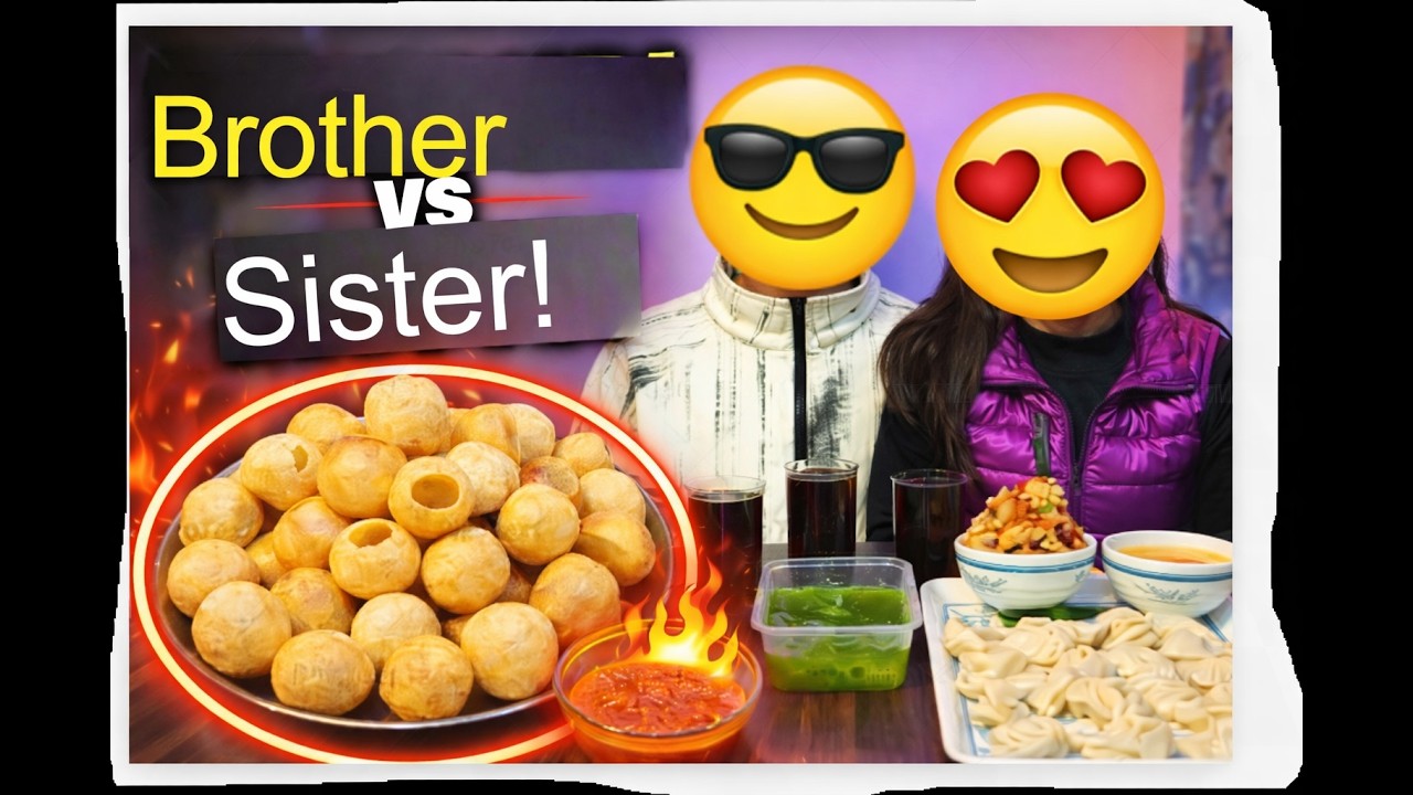 FIRST To Finish 25 PANI PURI & MOMO Wins!🥇 