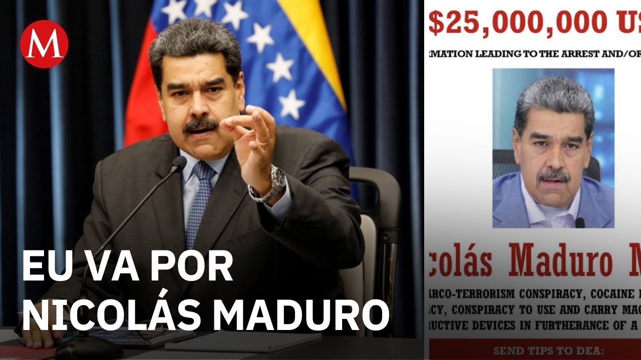 Recompensa por Nicol&aacute;s Maduro alcanza los 25 mdd; DEA lo vincula al narcotr&aacute;fico internacional