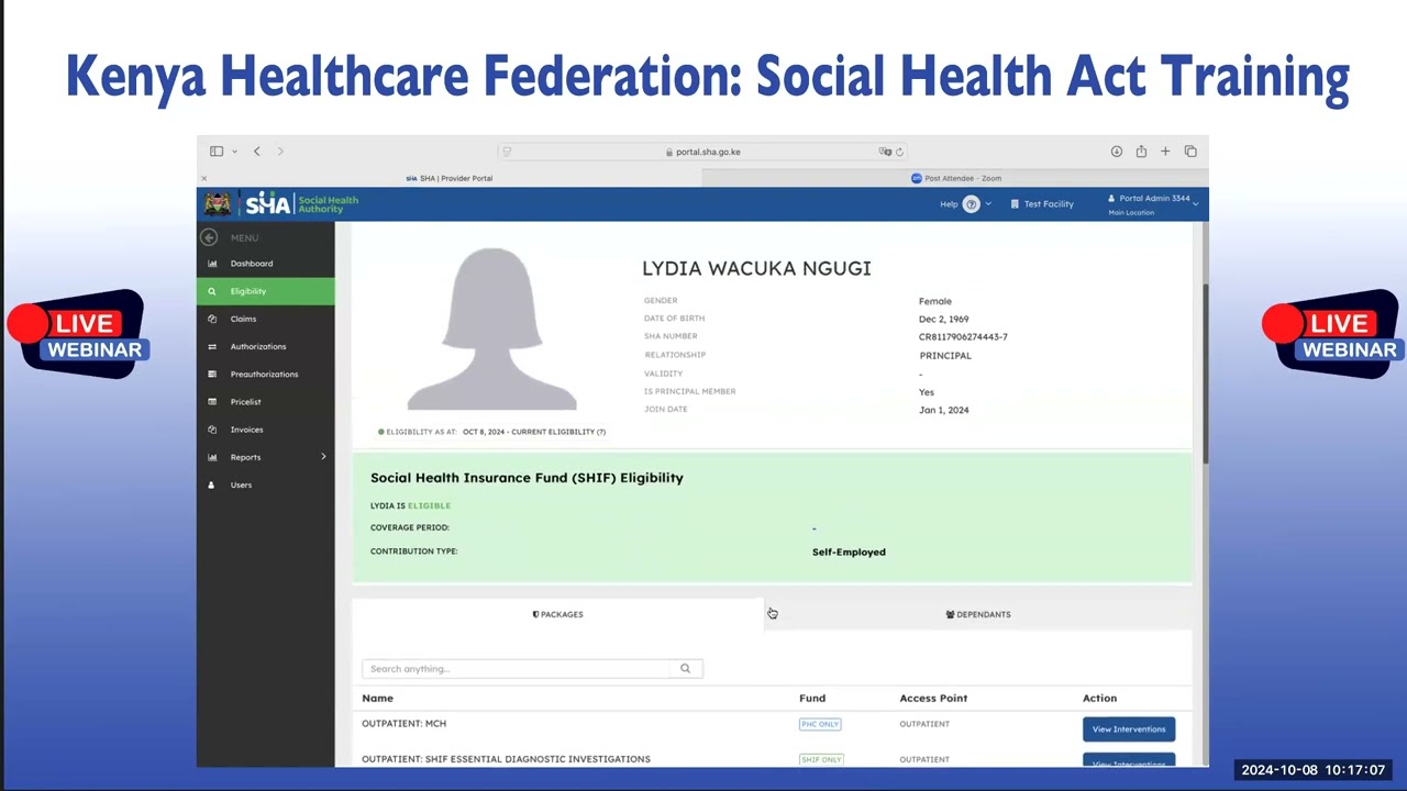 Kenya Healthcare Federation: Social Health Act Training 3.