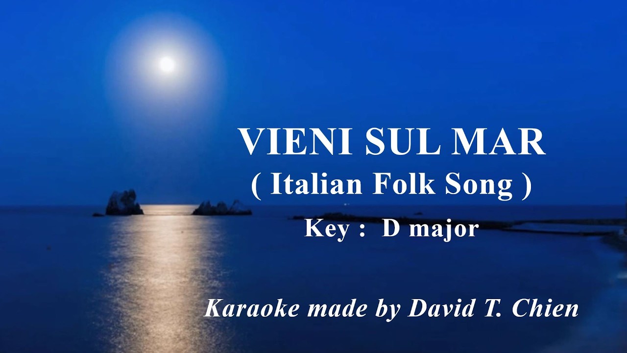【Let me sing for you】David T. Chien (@73) singing 《Vieni Sul Mar》     【為您唱首歌】錢 達 (@73) 試唱《請到海上來》