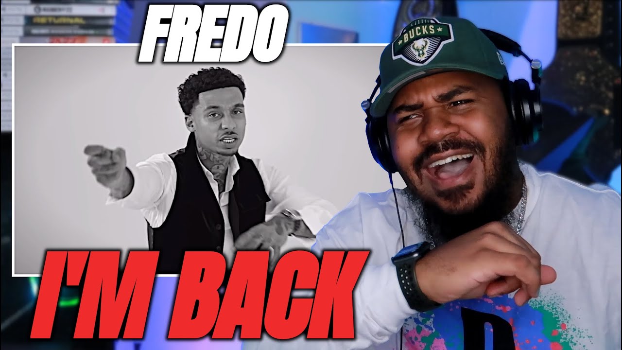 AMERICAN REACTS TO Fredo - I'm Back (Official Video)