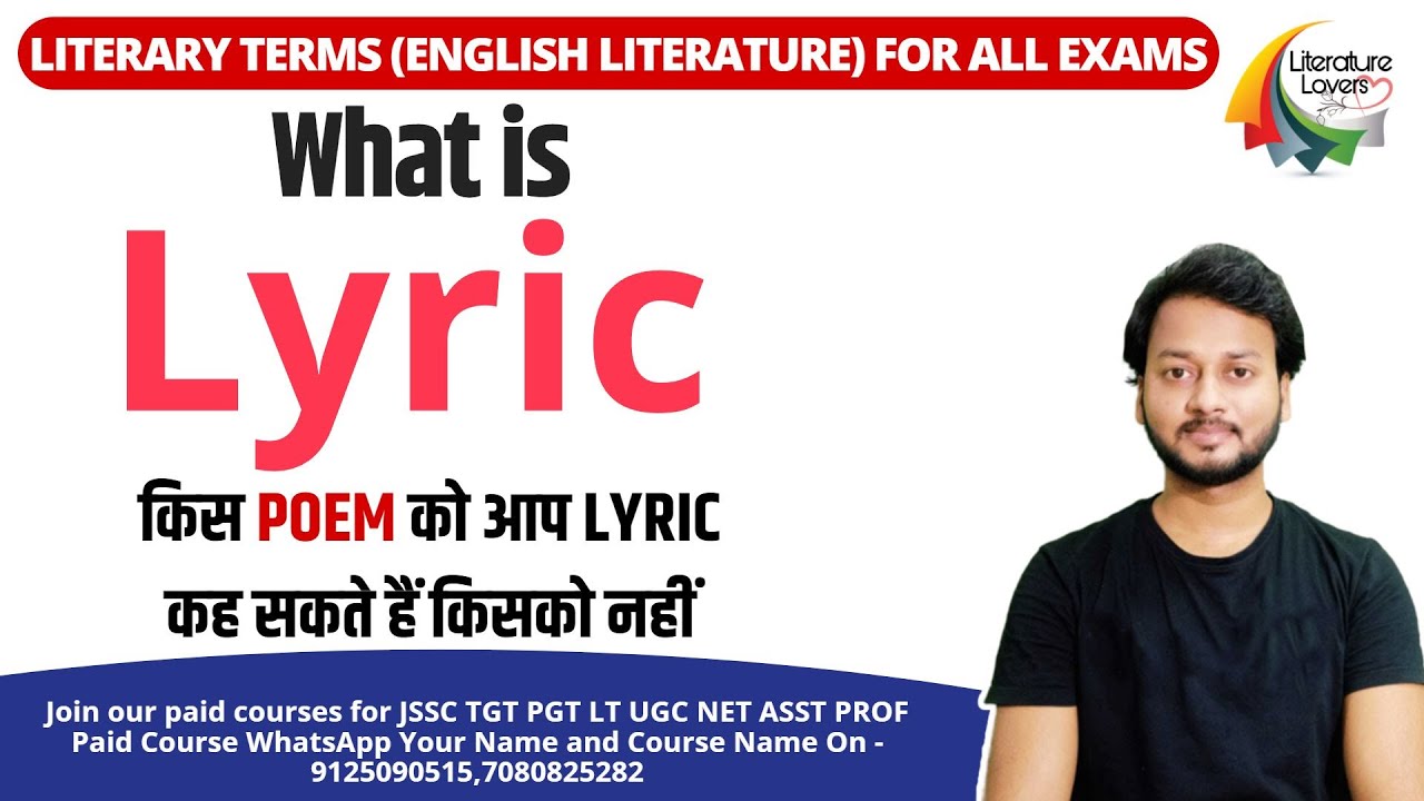 Lyric poetry in English literature