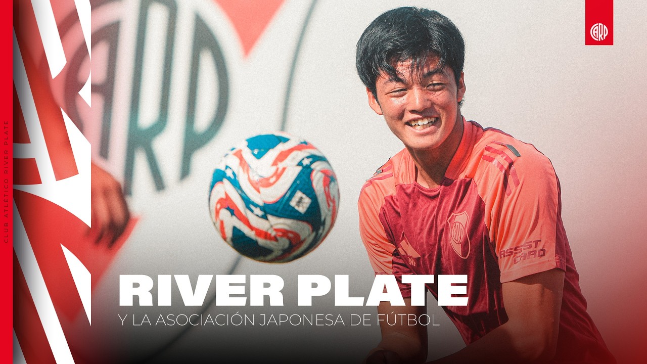 River Plate y la Asociación Japonesa de Fútbol: segundo año de trabajo formativo conjunto.