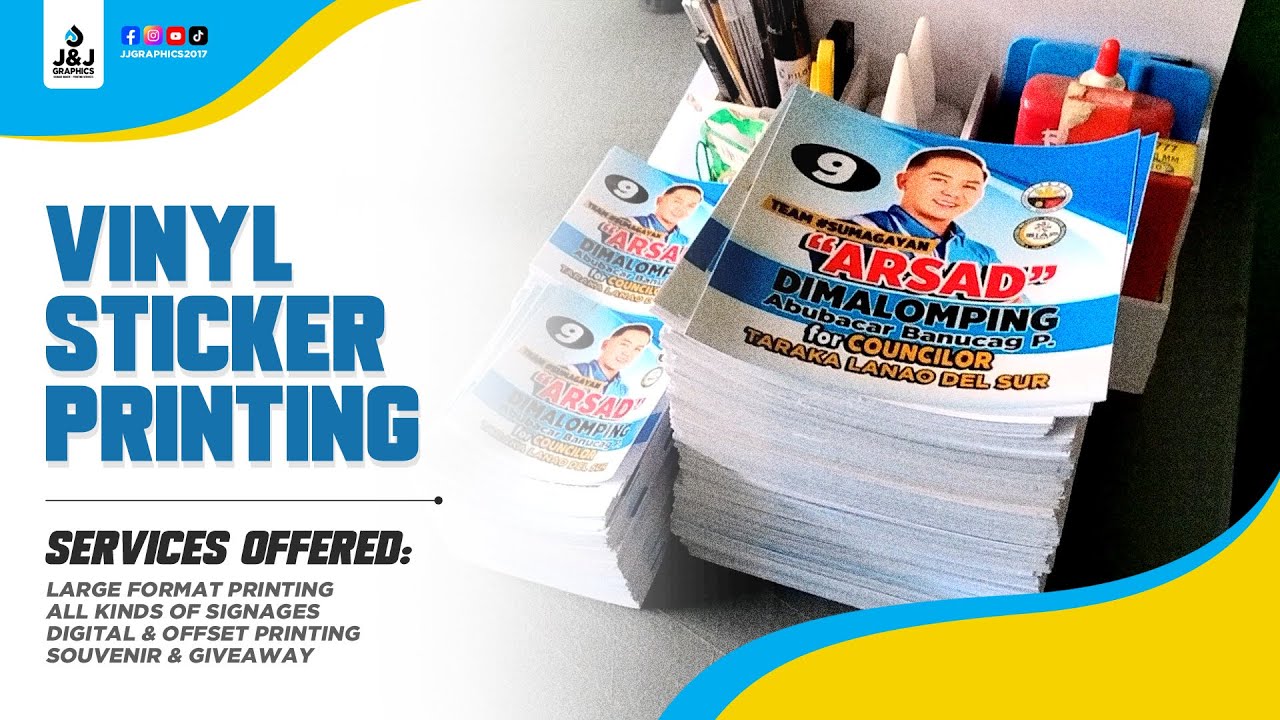 How Are Vinyl Stickers Printed? Discover the Process! #printing #sticker