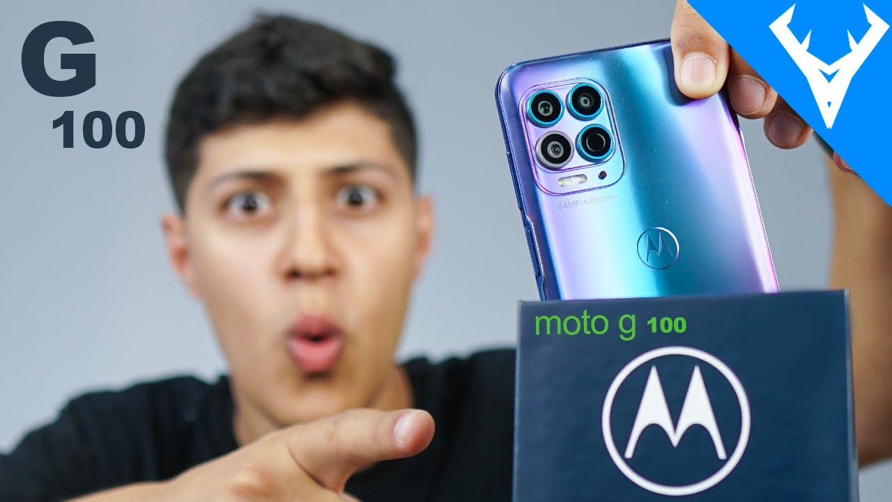 Olha ele! UNBOXING MOTO G100 VOCÊ NÃO LEU ERRADO! Um celular que vira PC!