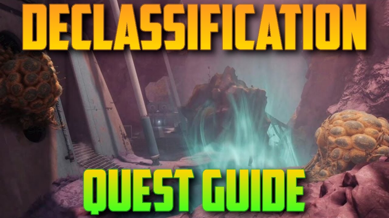 Declassification Side Quest Guide (bug fix in description) | Destiny 2