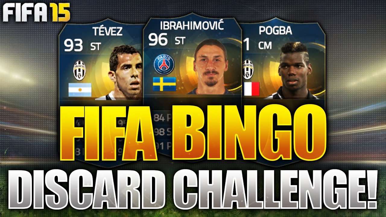 FIFA BINGO!!! THE MOST UNLUCKY FIFA BINGO EVER!?! Fifa 15 TOTS Fifa Bingo Discard Challenge