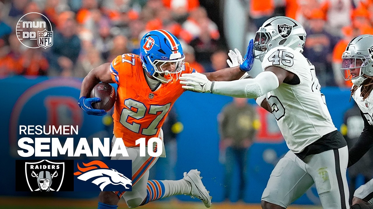 Las Vegas Raiders vs. Denver Broncos | Resumen NFL en espa&ntilde;ol - Semana 10 | NFL Highlights 2025