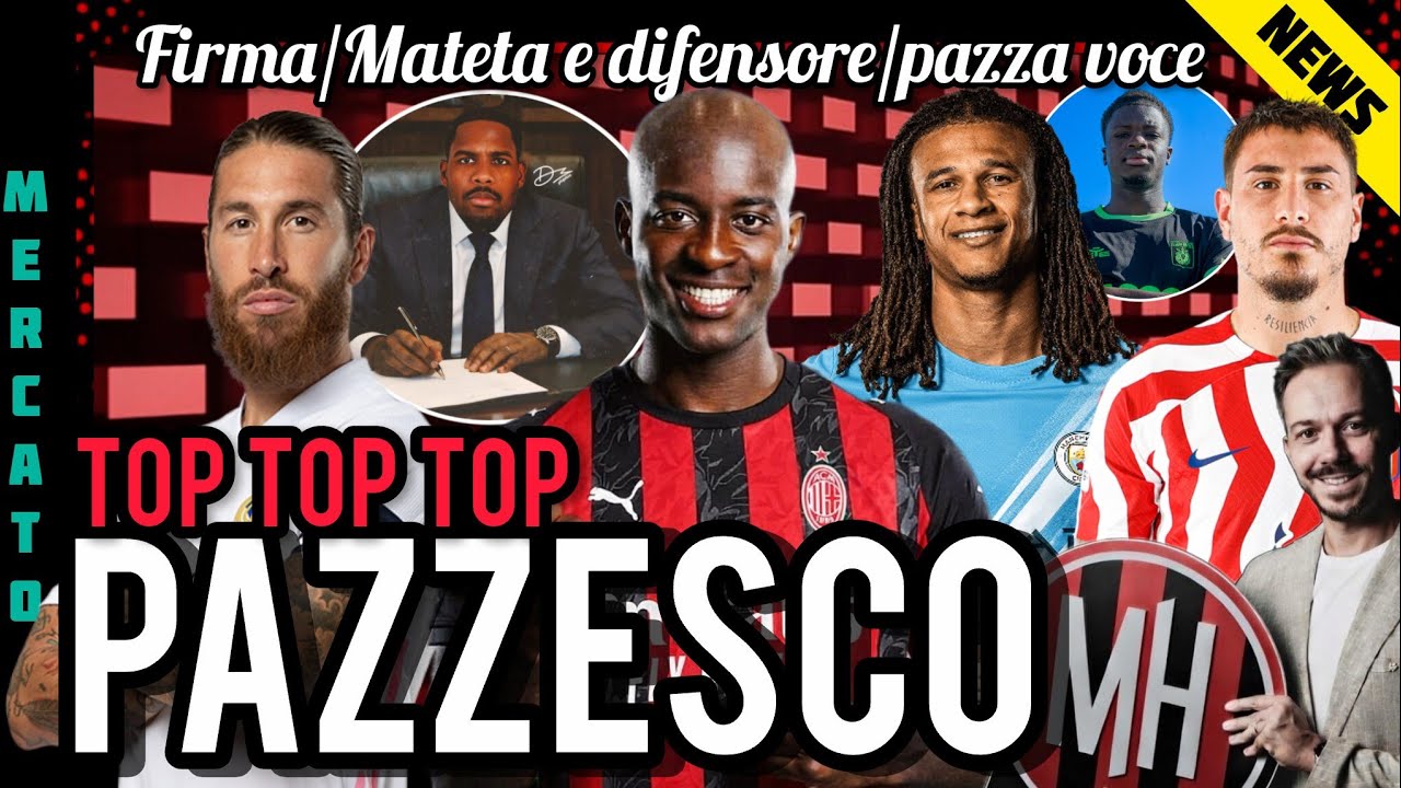 ✍️FIRMA⌛IN ARRIVO🔥MATETA+DIF🔔AGENTI A MILANO😱PAZZA VOCE🚀 TALENTO💣SVOLTA SENZA ELLIOTT📌SOGNA IL MILAN