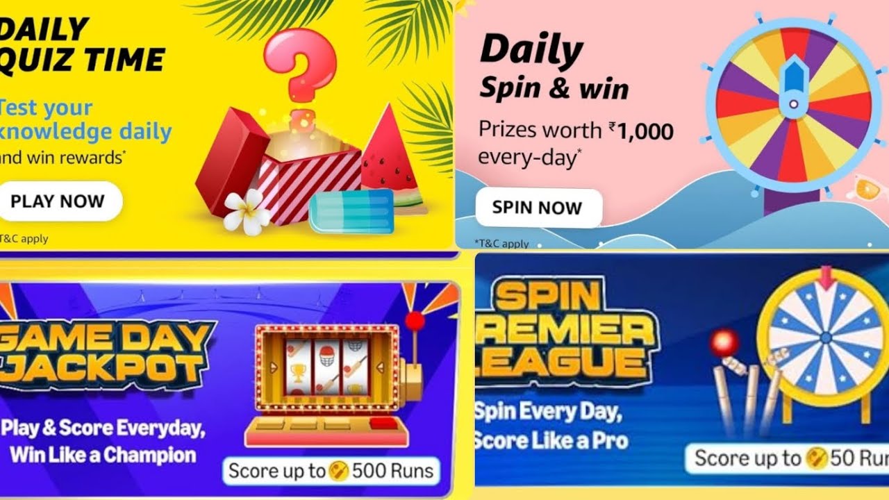 Amazon Funzone Runs Quiz Answer Today I Amazon Predict & Win Daily Quiz Answer Today I 16 April 2025