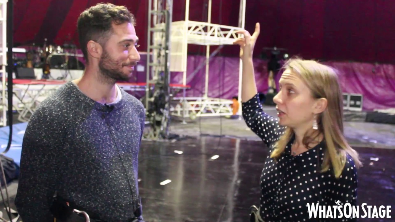 In rehearsals with NoFit State Circus