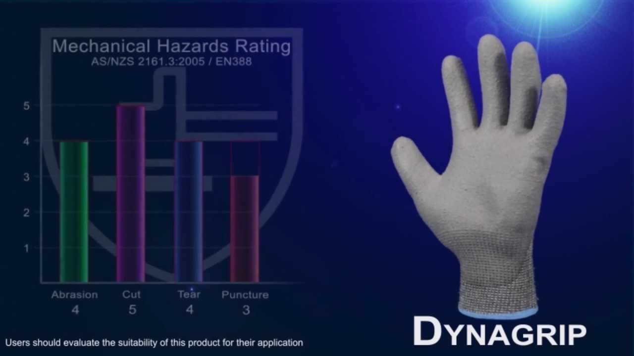 Dynagrip Level 5 Cut Resistant Glove by Pro-Val Safety Products
