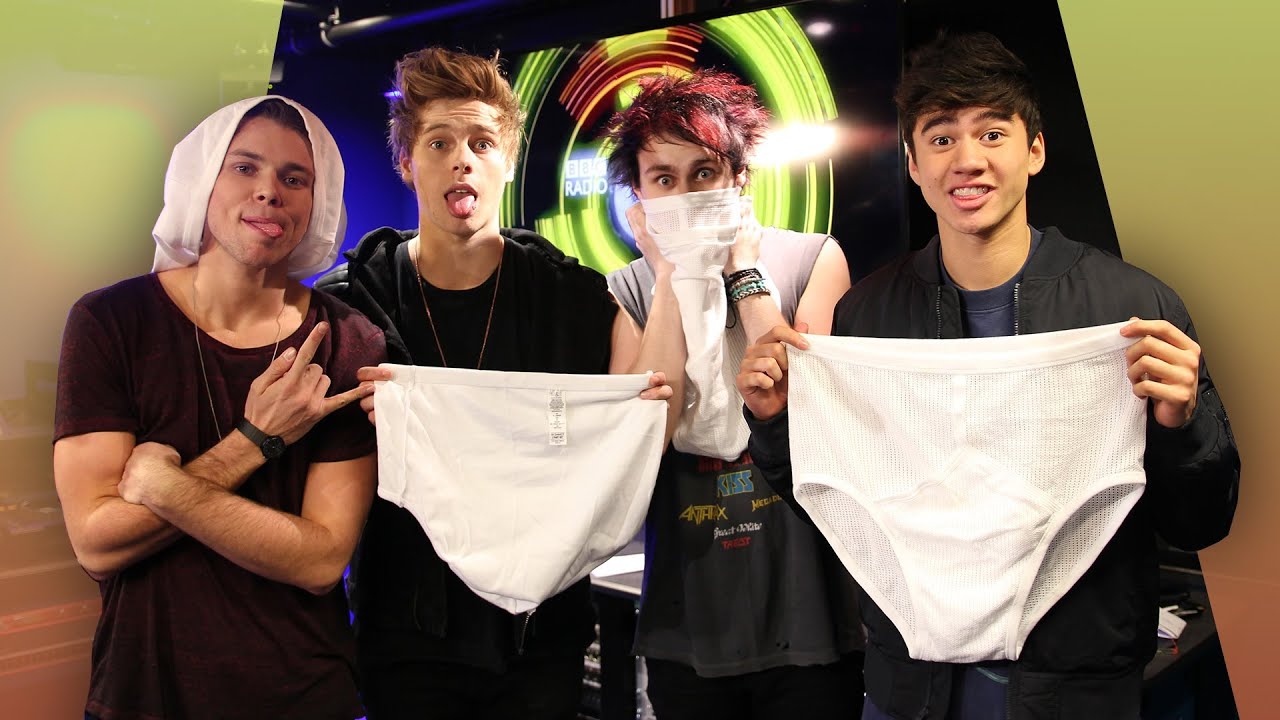 5SOS In Their Pants In Radio 1's #chartroom