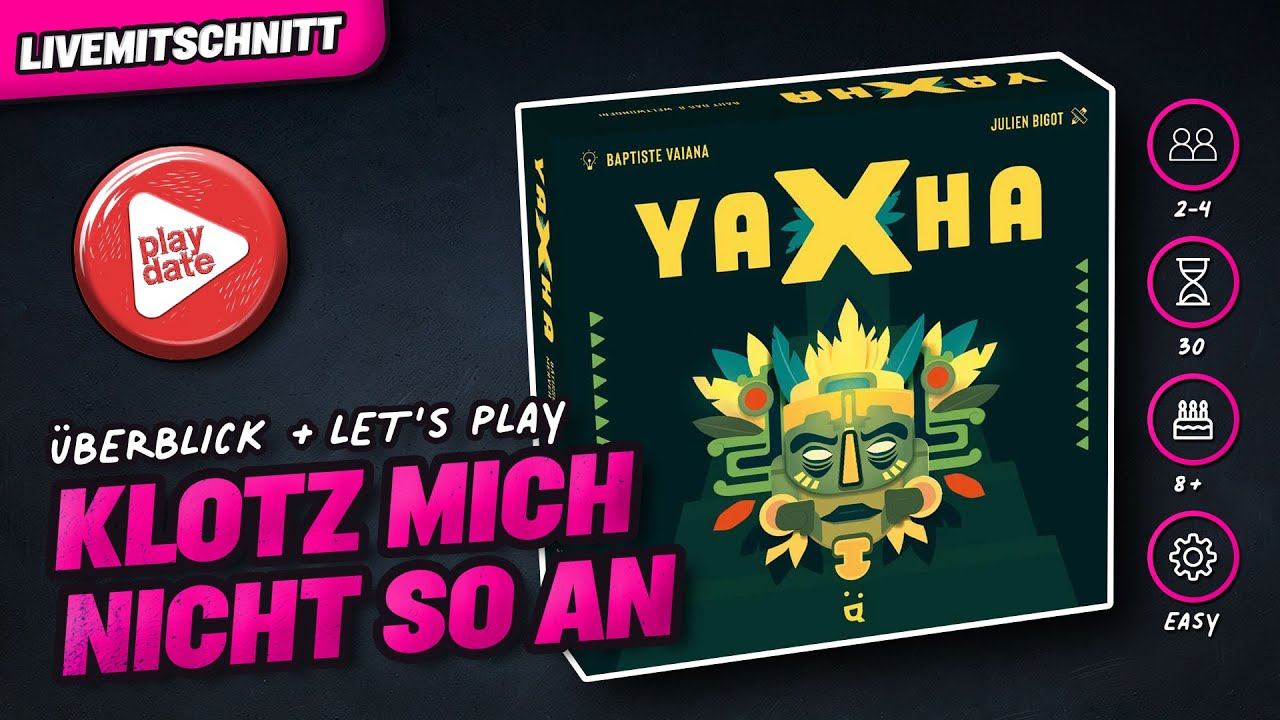 YAXHA - Brettspiel - Regeln & Let's Play
