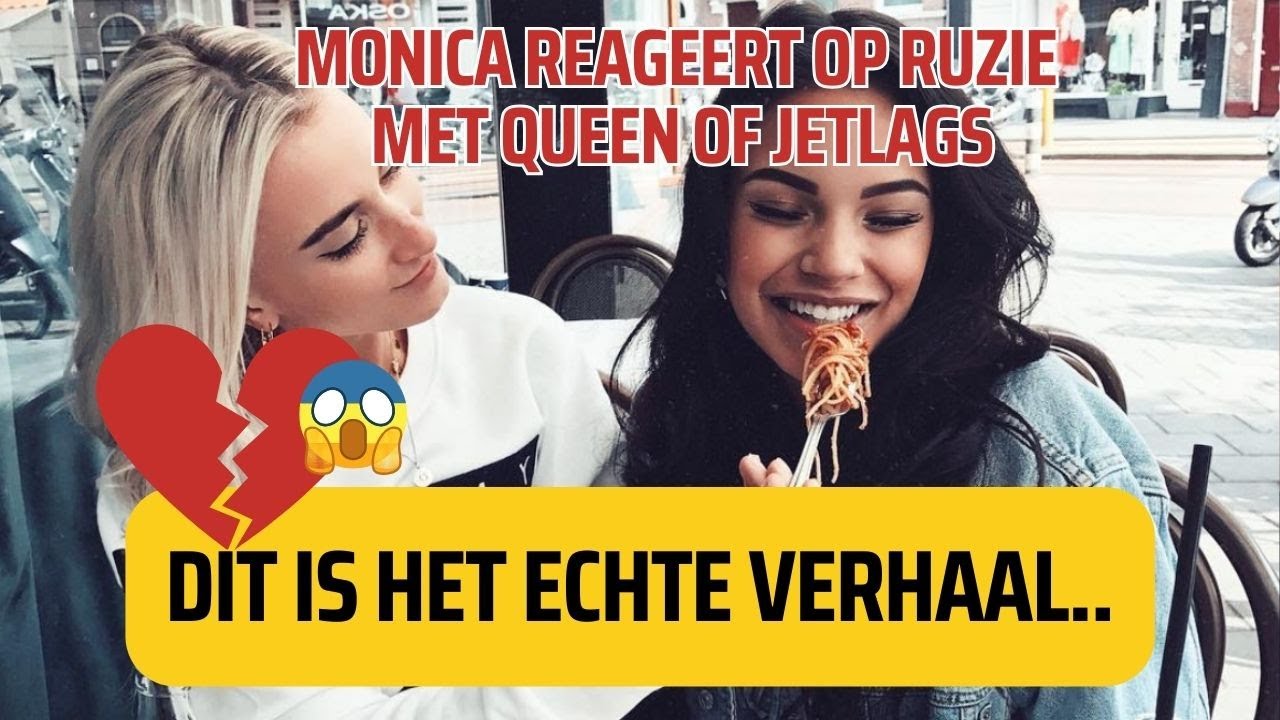 MONICA GEUZE REAGEERT OP RUZIE MET QUEEN OF JETLAGS