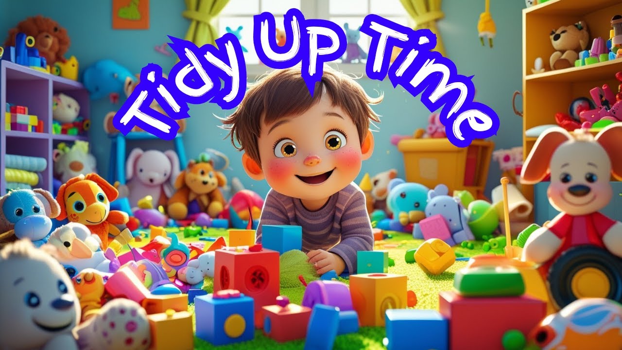 🎵Tidy Up Time | Learn with Nursery Rhymes
