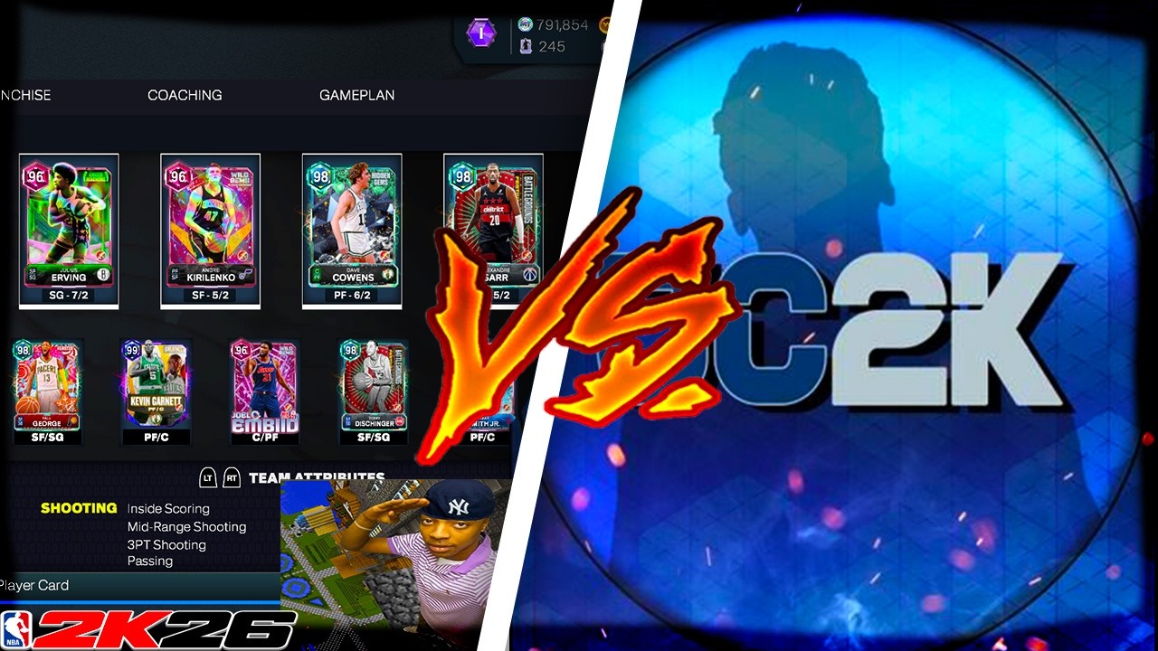 nba2k26 myteam debut vs @xjc2k  in king of the court! #nba2k26 #myteam