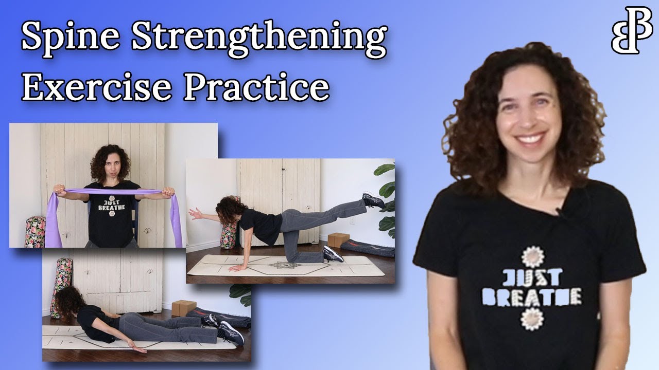 A Practice to Strengthen Your Back After a Spinal Compression Fracture - Exercises for Osteoporosis