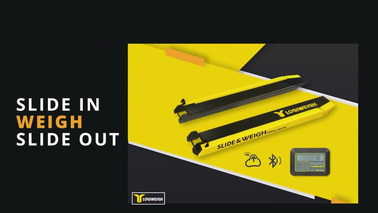 SLIDE&WEIGH - The easiest forklift scale ever.