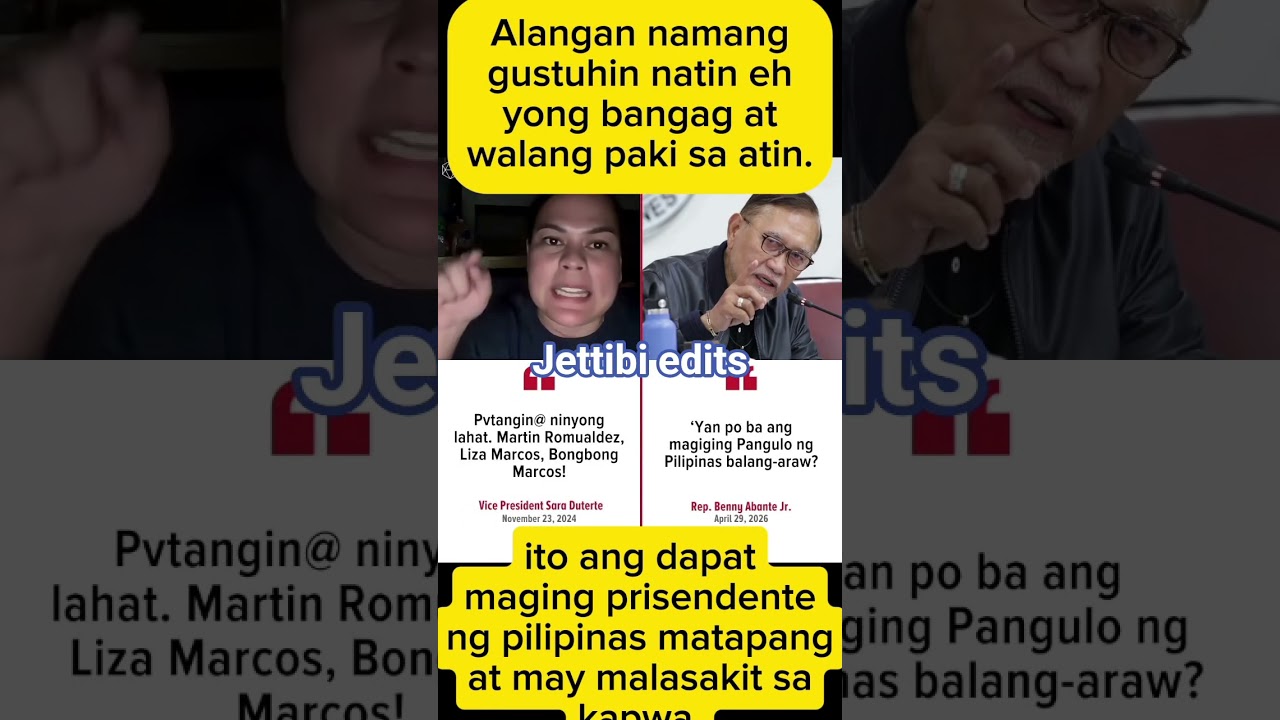 abante vs Sara Duterte #saradutertefor2028 #impeachment #president #trendingshorts #millionviews
