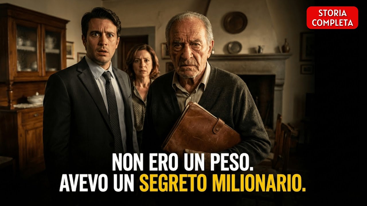 Mio figlio mi ha chiamato "un peso", così gli ho mostrato il mio conto segreto