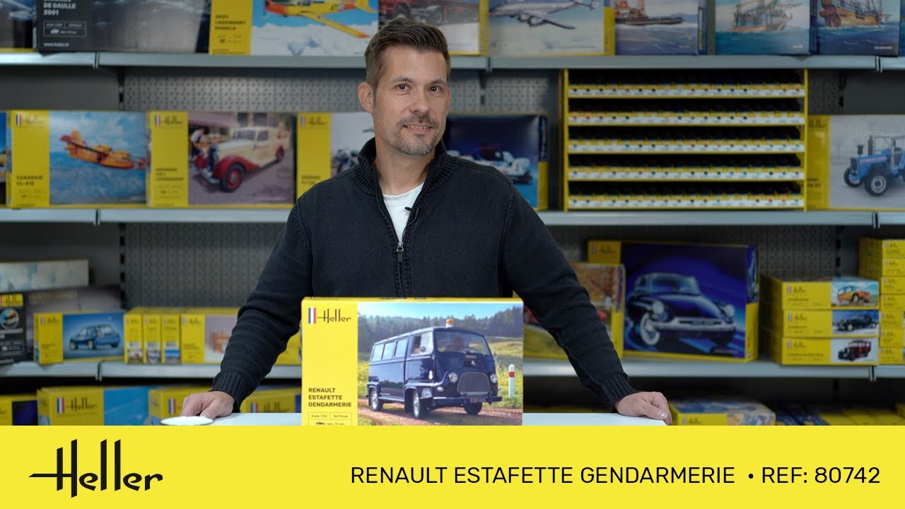 RENAULT ESTAFETTE GENDARMERIE - Heller 80742