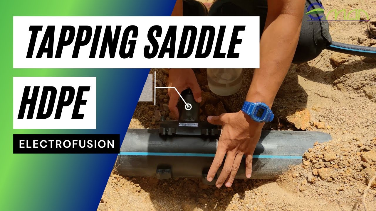 HDPE Electrofusion on Tapping Saddle