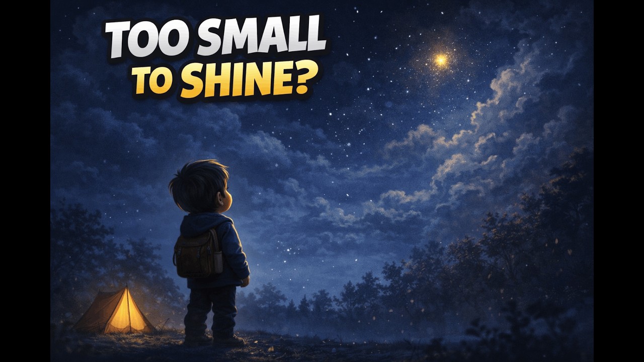 The Brave Little Star ⭐  Space Moral Story for Kids  Inspirational Animated Short