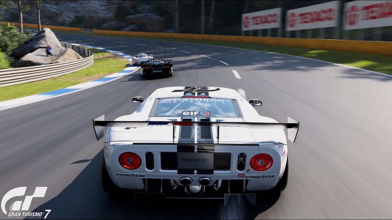 Gran Turismo 7 | Ford GT LM Race Car Spec II "GT4 Nostalgic!" - Trial Mountain Circuit [4K PS5]