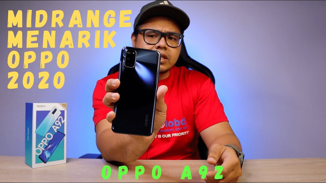 MIDRANGE 2020 MENARIK DARI OPPO - OPPO A92 [UNBOXING+HANDS ON] - MALAYSIA