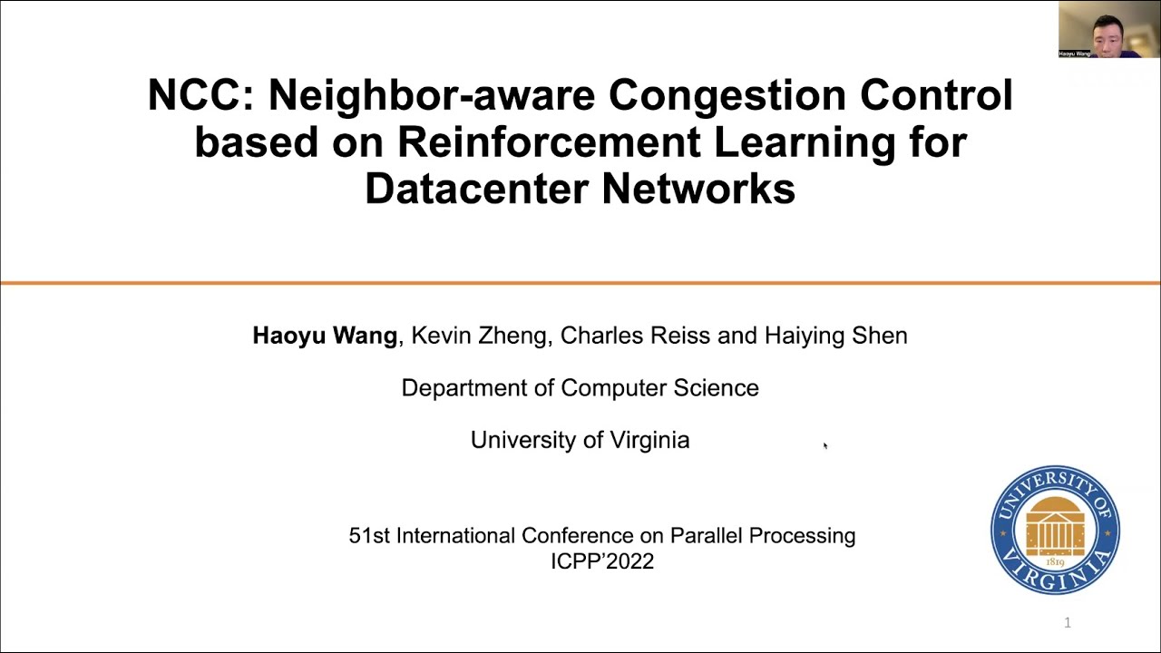 NCC: Neighbor-aware Congestion Control based on Reinforcement Learning for Datacenter Networks