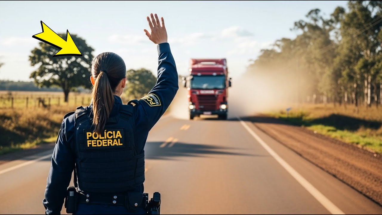 CAMINHONEIRO CASADO DEU CARONA PARA JOVEM POLICIAL FEDERAL... E OS DOIS SE APAIXONARAM!