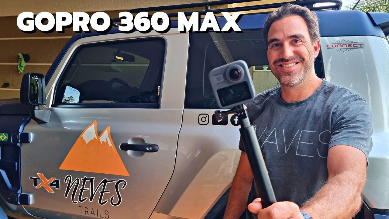 GOPRO 360 MAX! A nova câmera do canal!