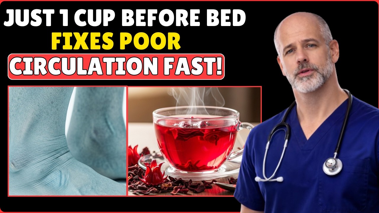 Over 60? Drink This Daily for Better Leg Circulation 🩸🦵 | Senior Health Tips