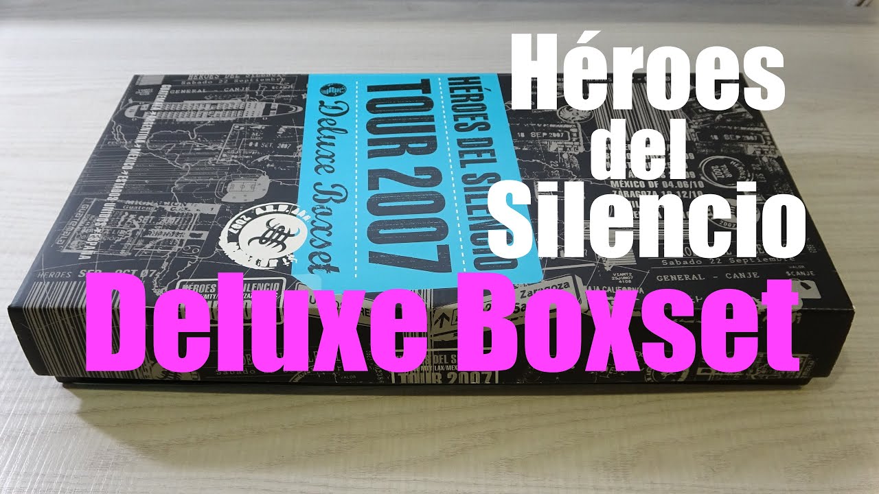 Héroes del Silencio - Deluxe Boxset Tour 2007 Unboxing by Jordymuro